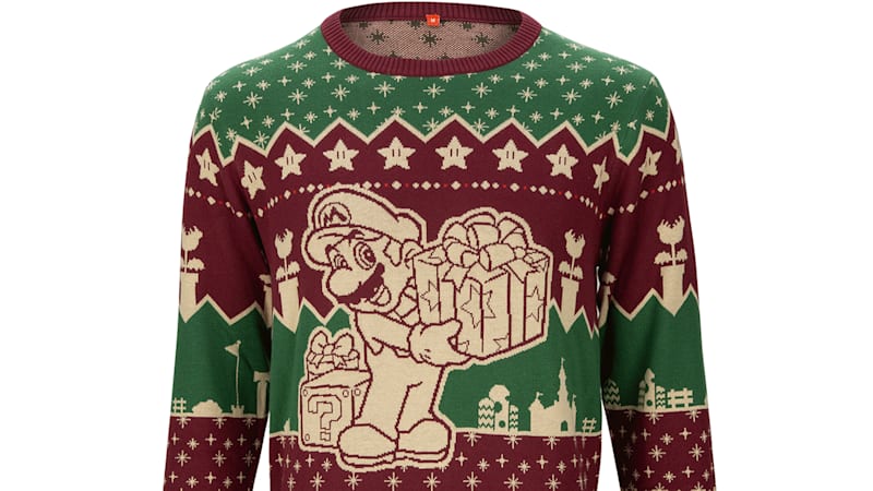 Super mario bros discount sweater